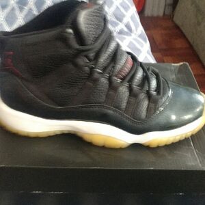 Jordan Air 11 Retro Black and White Sneakers